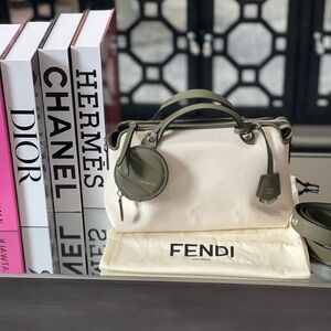 Authentic Fendi Canvas BiWay Bag